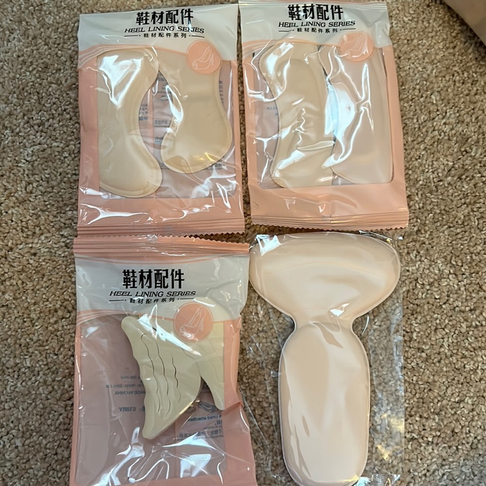 Pack of 4 Heel Liners